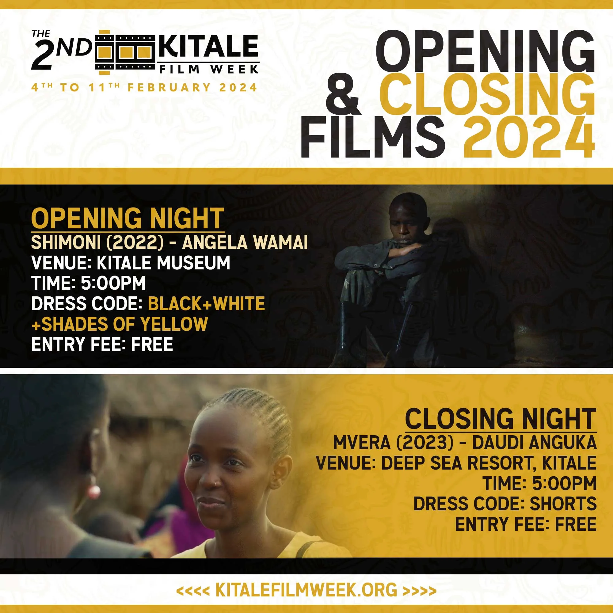 Opening and Closing Films 2024 - Kitale Film Week - Afrocritik