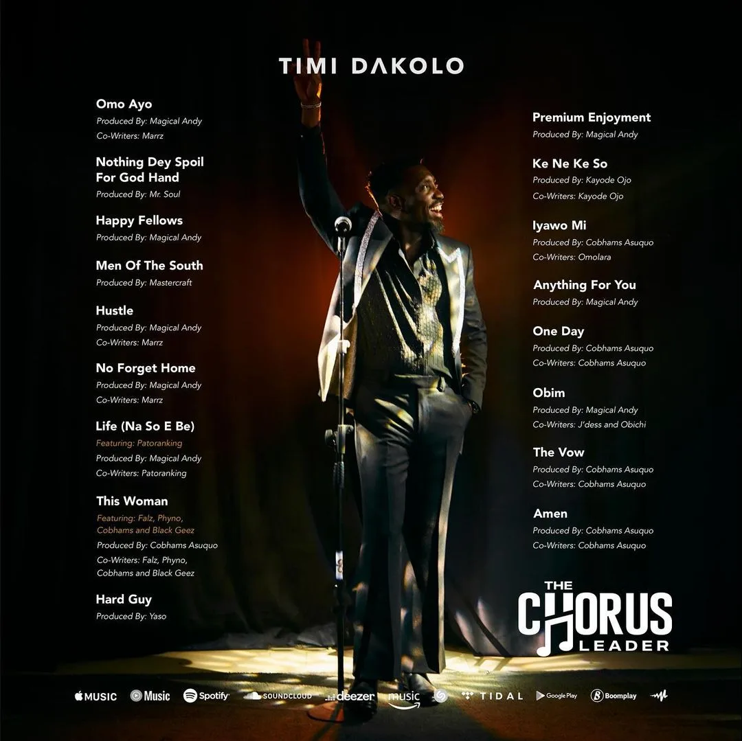The Chorus Leader tracklist - Afrocritik
