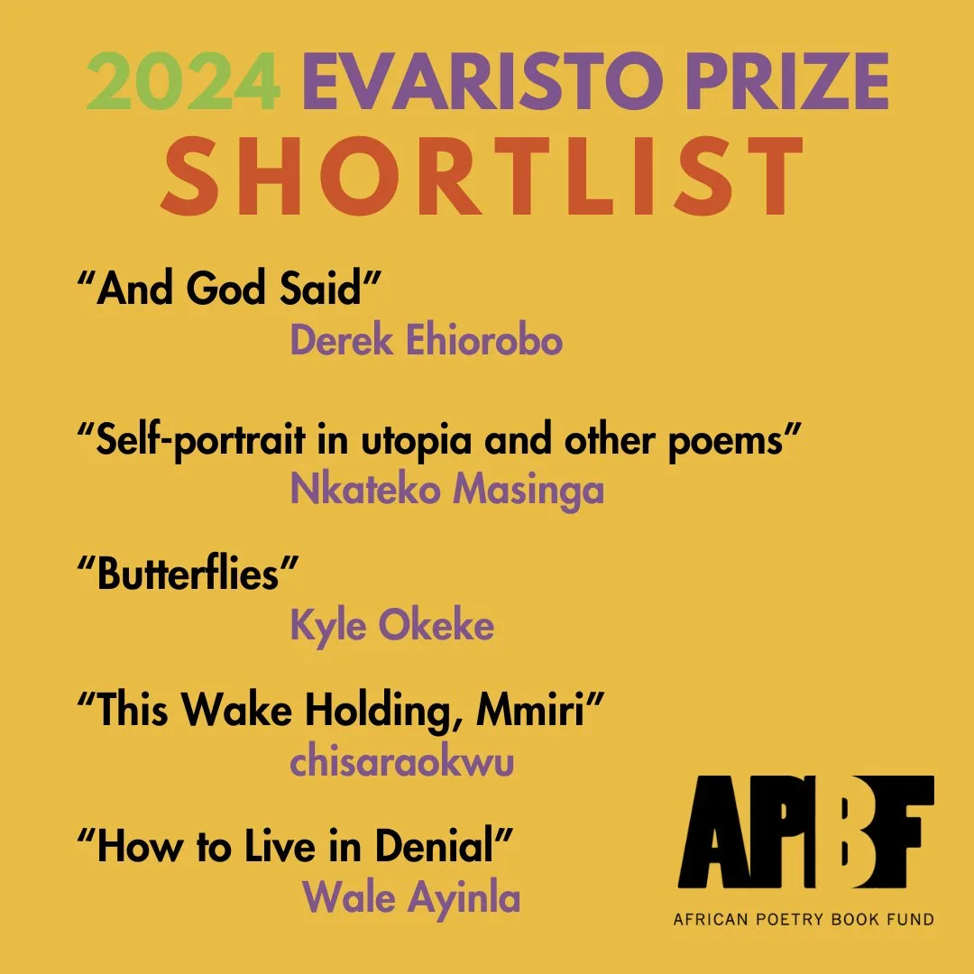 Evaristo Prize shortlist 2024 - Afrocritik