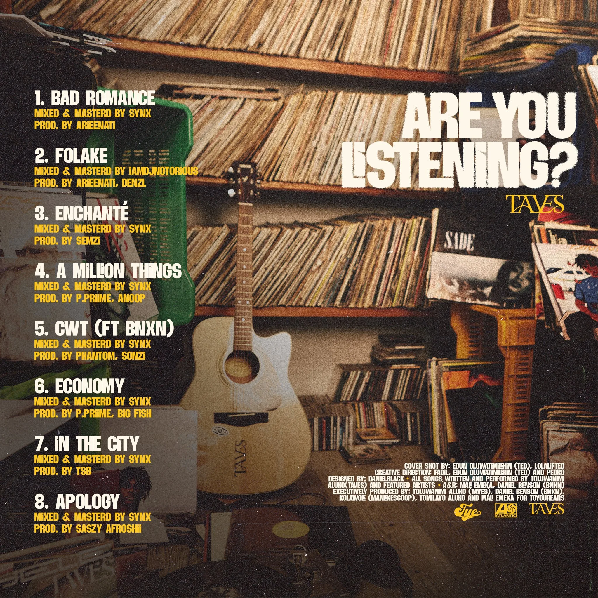 Are You Listening? tracklist