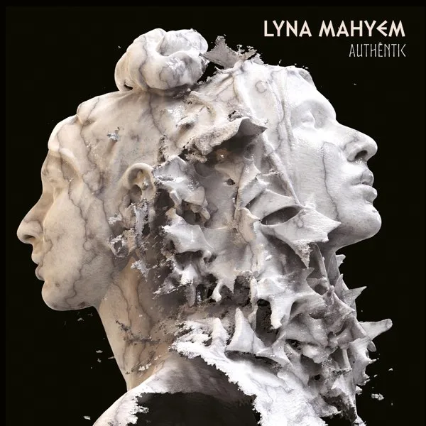 Album cover for Lyna Mahyem’s 2022 project, Authentic