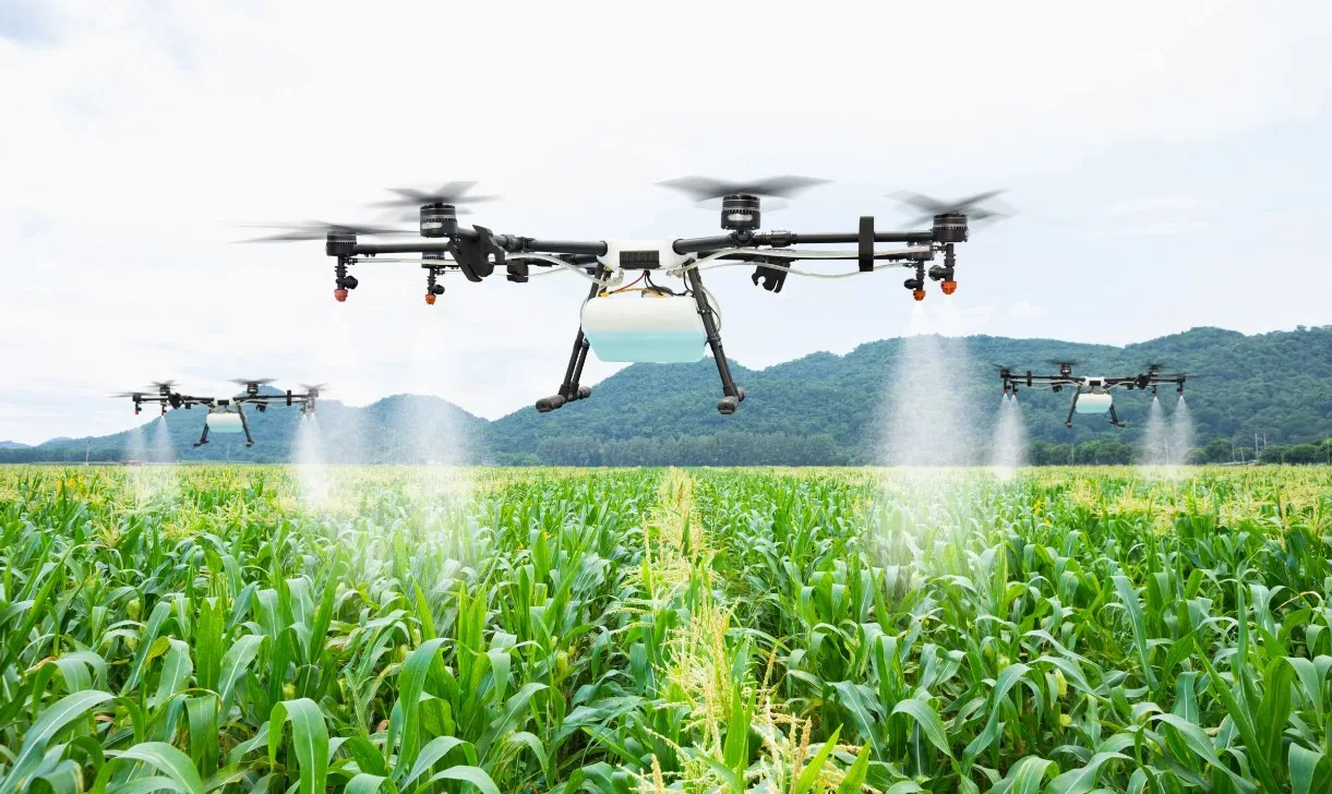 Drone technology being utilised in Agriculture
