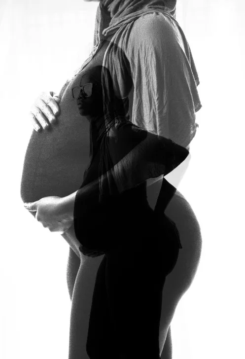 African Preggy Ready to Party