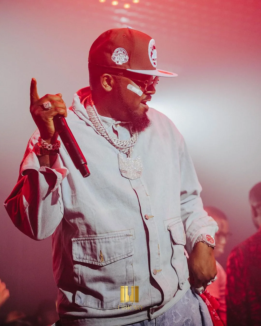 Ice Prince performing at The Library Lagos