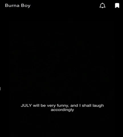 Burna Boy feud