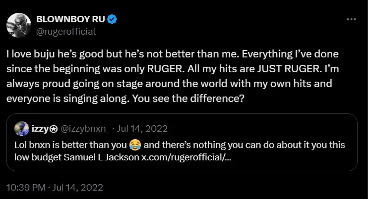Ruger's fued with BNXN