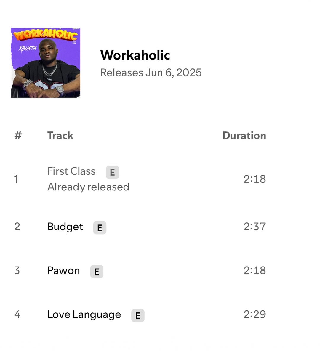 Workaholic