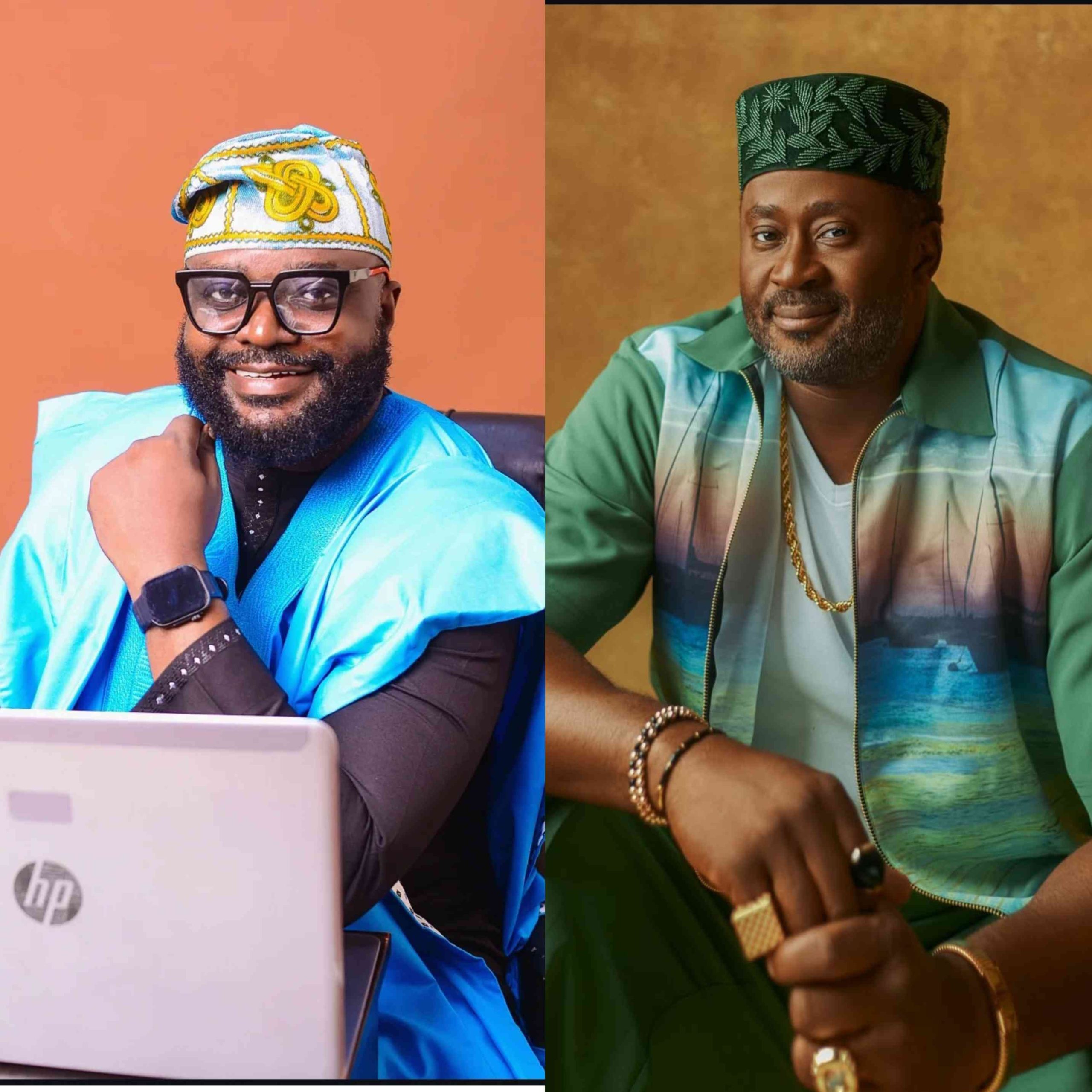 Wale Adebayo & Desmond Elliot