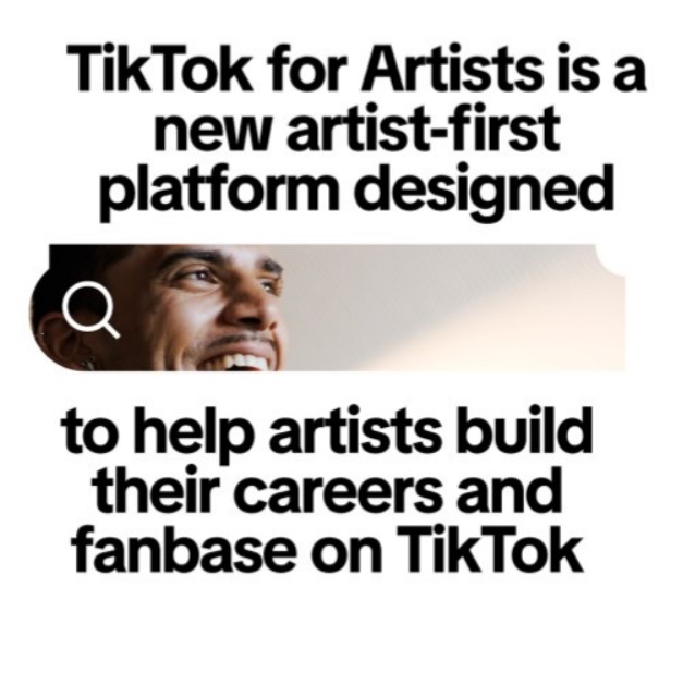 TikTok for Artistes