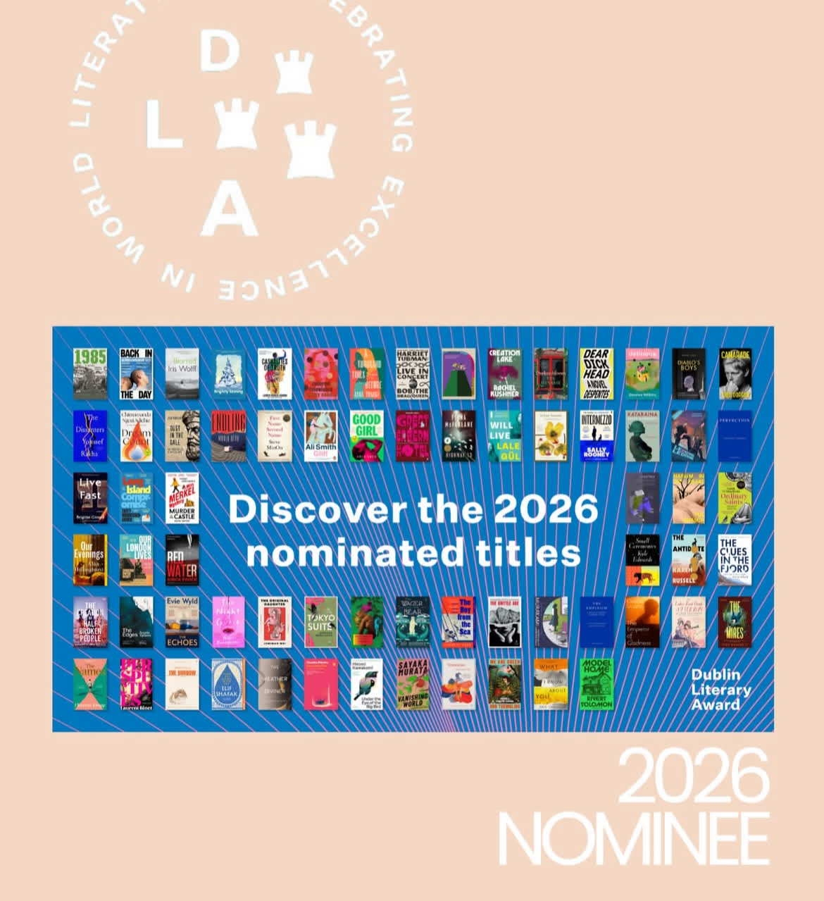2026 Dublin Literary Award Nominees
