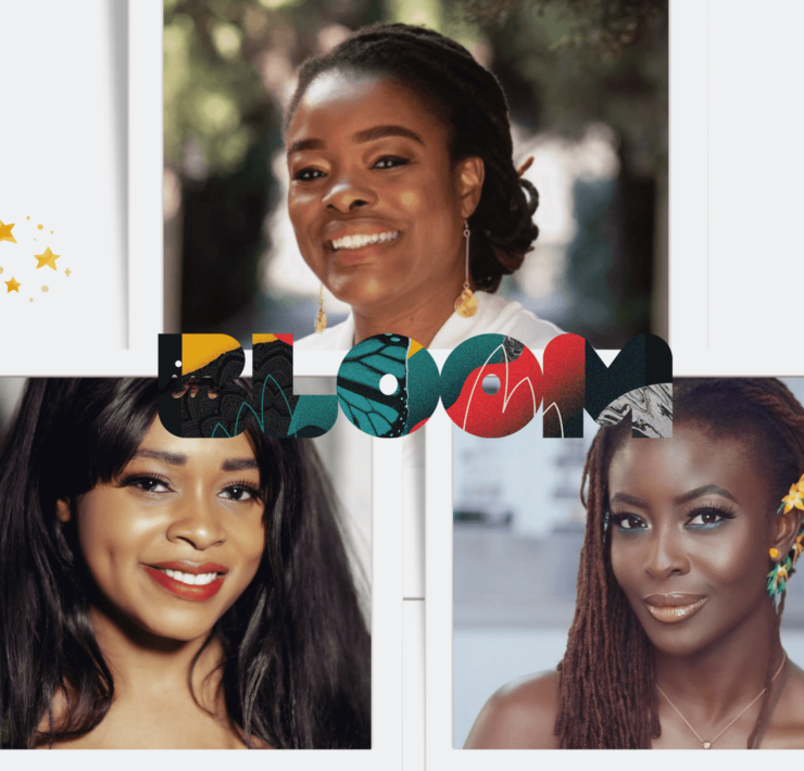 In Bloom interview with Folu Storms, Wame Jallow, and Voline Ogutu - Afrocritik