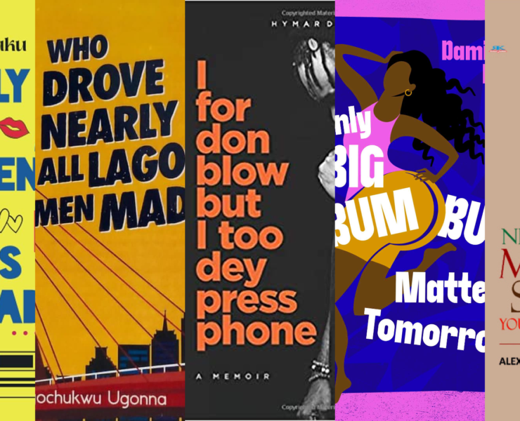 A selection of book titles by Nigerian authors