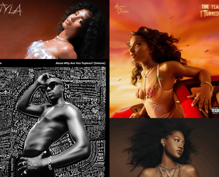 A cross-section of albums utilising an album rollout