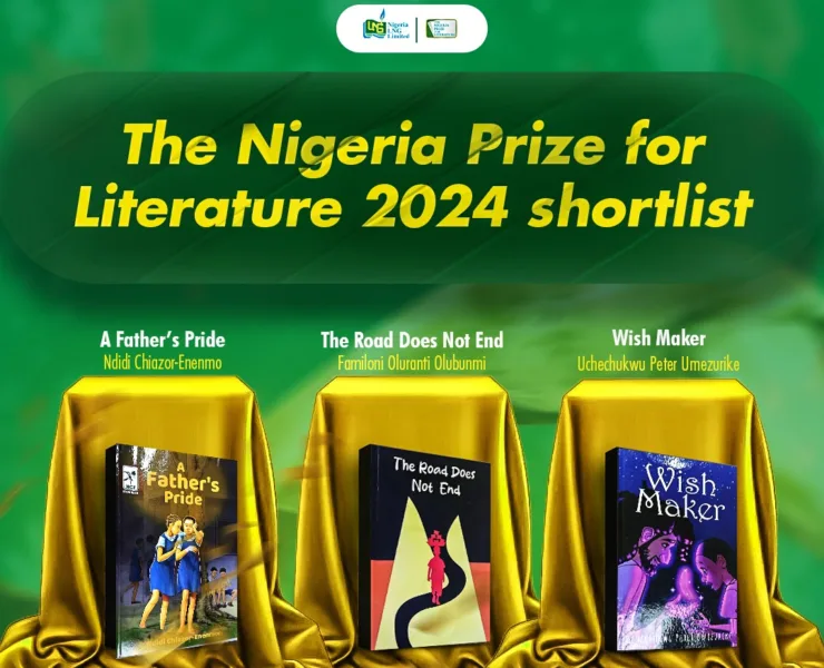 Nigeria Prize for Literature 2024 shortlist
