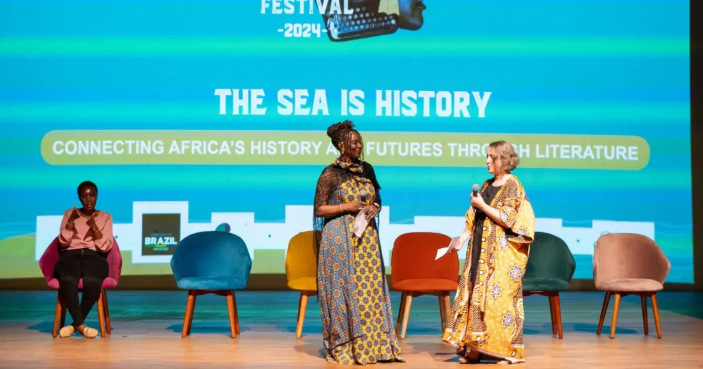 Macondo Literary Festival founders at the opening ceremony