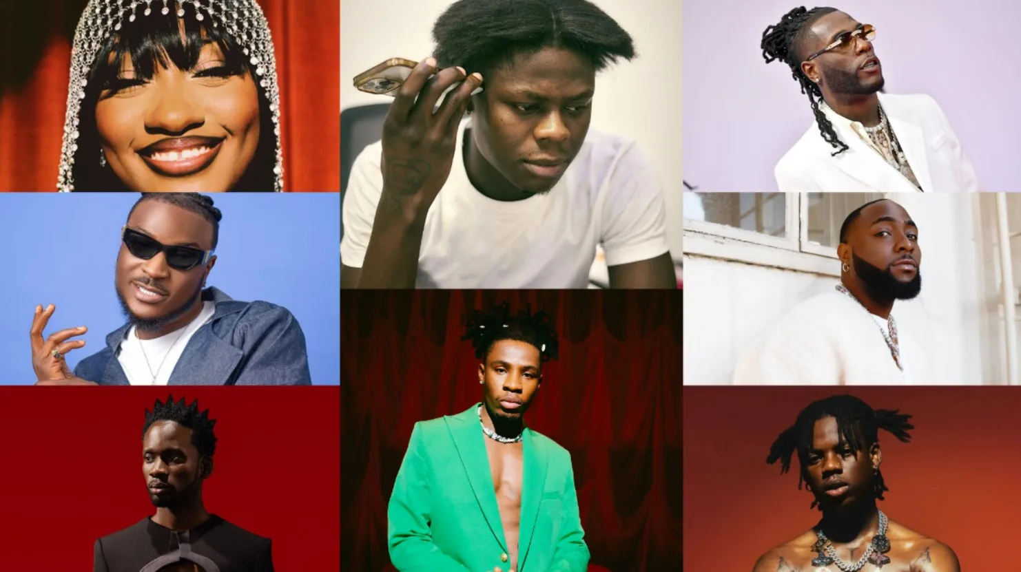 Snippet from Nigerian artistes