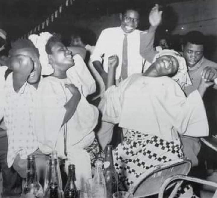 Nightclub in Nigeria in the 20th century.